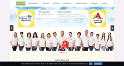Desktop Screenshot of die-rathausapotheke.de